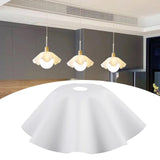 Maxbell Lampshade Small PVC Chandelier Shade for Ceiling Lamp Table Lamp Accessories