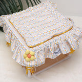 Maxbell Guinea Pig Hideout Soft Guinea Pig Bed for Small Animals Hedgehog Chinchilla Yellow
