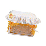 Maxbell Guinea Pig Hideout Soft Guinea Pig Bed for Small Animals Hedgehog Chinchilla Yellow
