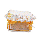 Maxbell Guinea Pig Hideout Soft Guinea Pig Bed for Small Animals Hedgehog Chinchilla Yellow