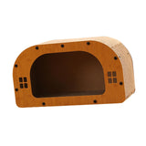 Maxbell Cat Sleeping Bed Sturdy Cat Scratcher House for Kitty Indoor Cats Small Cats M