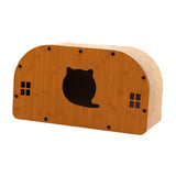 Maxbell Cat Sleeping Bed Sturdy Cat Scratcher House for Kitty Indoor Cats Small Cats L
