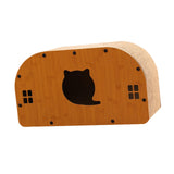 Maxbell Cat Sleeping Bed Sturdy Cat Scratcher House for Kitty Indoor Cats Small Cats L