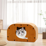 Maxbell Cat Sleeping Bed Sturdy Cat Scratcher House for Kitty Indoor Cats Small Cats S
