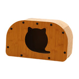 Maxbell Cat Sleeping Bed Sturdy Cat Scratcher House for Kitty Indoor Cats Small Cats S