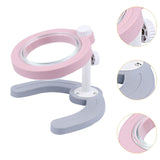 Maxbell Pet Feeder with Stand Adjustable Height Nonslip Station Raised Cat Food Bowl pink