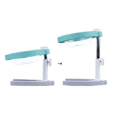 Maxbell Pet Feeder with Stand Adjustable Height Nonslip Station Raised Cat Food Bowl blue