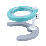 Maxbell Pet Feeder with Stand Adjustable Height Nonslip Station Raised Cat Food Bowl blue
