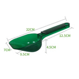 Maxbell Ice Cube Scoop Commercial Service Scoop Snack Scoop for Food Serving Wedding Green