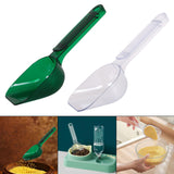 Maxbell Ice Cube Scoop Commercial Service Scoop Snack Scoop for Food Serving Wedding Green