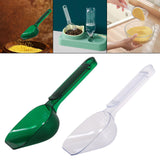 Maxbell Ice Cube Scoop Commercial Service Scoop Snack Scoop for Food Serving Wedding Green