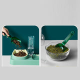 Maxbell Ice Cube Scoop Commercial Service Scoop Snack Scoop for Food Serving Wedding Green