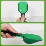 Maxbell Ice Cube Scoop Commercial Service Scoop Snack Scoop for Food Serving Wedding Green