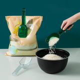 Maxbell Ice Cube Scoop Commercial Service Scoop Snack Scoop for Food Serving Wedding Clear