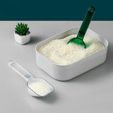 Maxbell Ice Cube Scoop Commercial Service Scoop Snack Scoop for Food Serving Wedding Clear