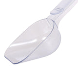 Maxbell Ice Cube Scoop Commercial Service Scoop Snack Scoop for Food Serving Wedding Clear