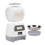 Maxbell Automatic Cat Dog Feeder 3.5L Portable Portion Control for Kitten Dogs Puppy