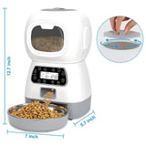 Maxbell Automatic Cat Dog Feeder 3.5L Timed Automatic Pet Feeder for Dogs Puppy Cats