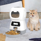 Maxbell Automatic Cat Dog Feeder 3.5L Timed Automatic Pet Feeder for Dogs Puppy Cats