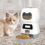 Maxbell Automatic Cat Dog Feeder 3.5L Timed Automatic Pet Feeder for Dogs Puppy Cats