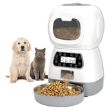 Maxbell Automatic Cat Dog Feeder 3.5L Timed Automatic Pet Feeder for Dogs Puppy Cats