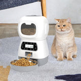 Maxbell Automatic Cat Feeder 3.5L Dry Food Timed Automatic Pet Feeder for Kitty Cats