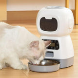 Maxbell Automatic Cat Feeder 3.5L Dry Food Timed Automatic Pet Feeder for Kitty Cats