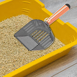 Maxbell Cat Litter Scoop  Portable Sifting Litter Shovel for Cats Orange