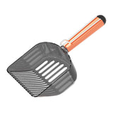 Maxbell Cat Litter Scoop  Portable Sifting Litter Shovel for Cats Orange