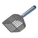 Maxbell Cat Litter Scoop  Portable Sifting Litter Shovel for Cats Dark Blue