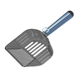 Maxbell Cat Litter Scoop  Portable Sifting Litter Shovel for Cats Dark Blue
