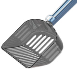 Maxbell Cat Litter Scoop  Portable Sifting Litter Shovel for Cats Dark Blue