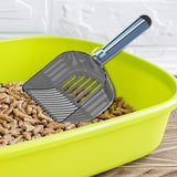 Maxbell Cat Litter Scoop  Portable Sifting Litter Shovel for Cats Dark Blue