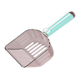 Maxbell Cat Litter Scoop  Portable Sifting Litter Shovel for Cats Blue