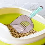 Maxbell Cat Litter Scoop  Portable Sifting Litter Shovel for Cats Blue