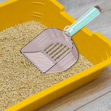 Maxbell Cat Litter Scoop  Portable Sifting Litter Shovel for Cats Blue