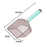 Maxbell Cat Litter Scoop  Portable Sifting Litter Shovel for Cats Blue
