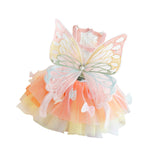 Maxbell Dog Dress Summer Apparel Pet Dogs Princess Clothes for Holiday Birthday Party S