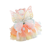Maxbell Dog Dress Summer Apparel Pet Dogs Princess Clothes for Holiday Birthday Party S