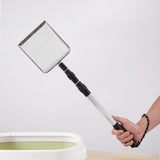 Maxbell Extendable Cat Litter Scooper Long Handle Poo Sifting for Kitty Bunny Rabbits 4.3mmx4.3mm