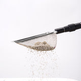 Maxbell Extendable Cat Litter Scooper Long Handle Poo Sifting for Kitty Bunny Rabbits 4.3mmx4.3mm