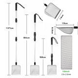 Maxbell Extendable Cat Litter Scooper Long Handle Poo Sifting for Kitty Bunny Rabbits 2mmx2mm