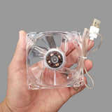 Maxbell Hamster Cage Cooling Fan Easily to Mount Bunny Cooling for Parrot Birds Rabbit 12cmx12cm