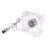Maxbell Hamster Cage Cooling Fan Easily to Mount Bunny Cooling for Parrot Birds Rabbit 12cmx12cm