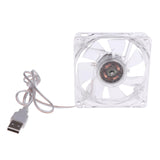 Maxbell Hamster Cage Cooling Fan Easily to Mount Bunny Cooling for Parrot Birds Rabbit 8cmx8cm