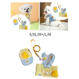 Maxbell Dog Harness and Leash Set Dog Harness Vest for Pet Accessories Puppy Kittens XS