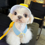 Maxbell Dog Harness and Leash Set Dog Harness Vest for Pet Accessories Puppy Kittens M