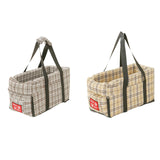 Maxbell Dog Carrier for Car Car Center Console Dog Seat Stable Non Slip Pet Supplies Gray