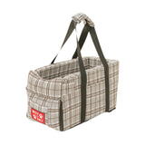 Maxbell Dog Carrier for Car Car Center Console Dog Seat Stable Non Slip Pet Supplies Gray