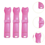 Maxbell 3Pcs Cat Strip Squeeze Spoon Holder Pet Supplies Cute for Puree Snack Pink